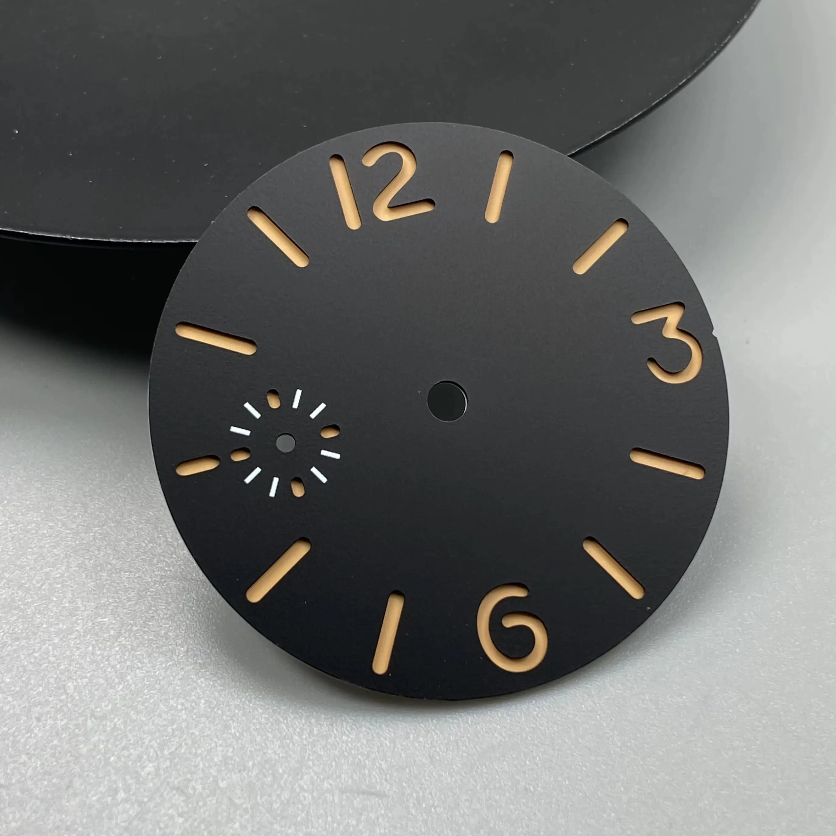 34.5mm/36mm Watch Dial Face for ETA6497/ ST3600 Movement Watch Green Luminous Accessories Modified Replacement Watch Dial ﻿