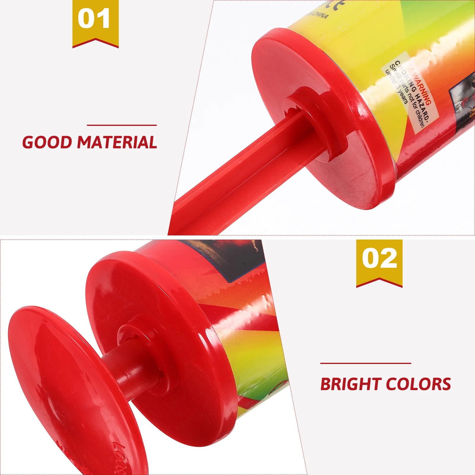 

Pump Loud Noise Maker Hand Held Air Horn Safety Parties Sports Events Never Run Out of Air Pump Loud Noise Maker