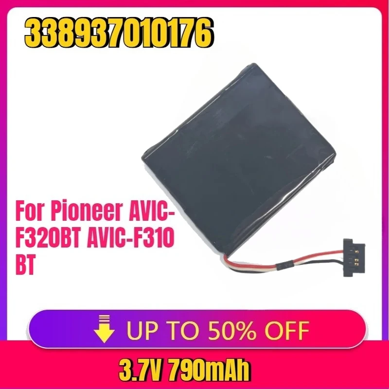 

790mAh Battery 338937010176 For Pioneer AVIC-F320BT AVIC-F310BT AVIC-F AVIC-U AVIC-F220 AVIC-F3210BT AVIC-U220 + Free Tools
