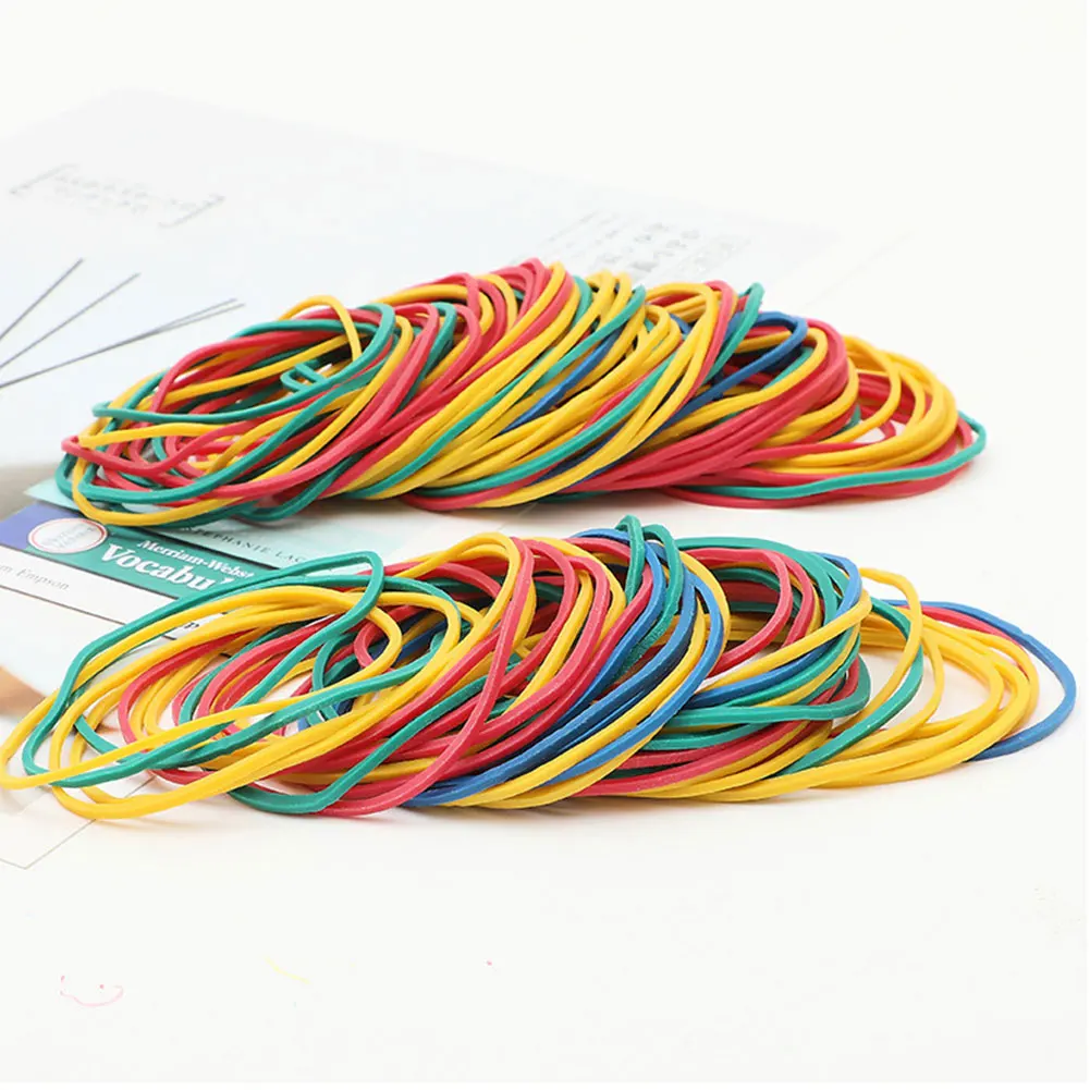 Stretchable Home Office Flexible Document Organizing Rubber Band Ball School Durable Elastic Loops DIY Arts Crafts Round