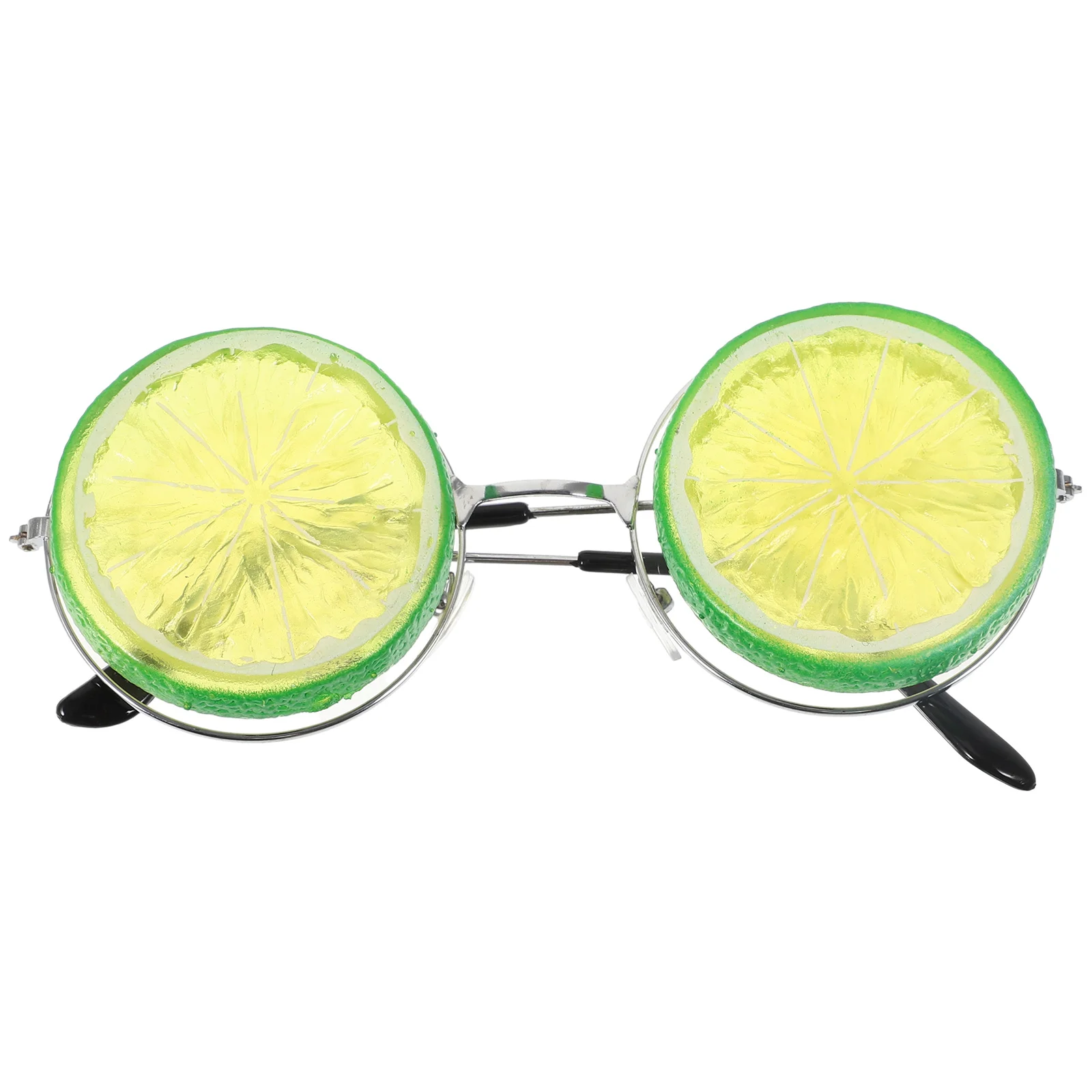 Lemon Eyeglasses Green Soft Comfortable Texture for Funny Party Masquerade Dance Gathering Festival Costume Accessory