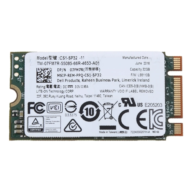 Y1UB LSS L6G SSD Solid State Drive 32G Internal Hard Drive High Performance for Laptop for M.2 Interface 4x Write Speed