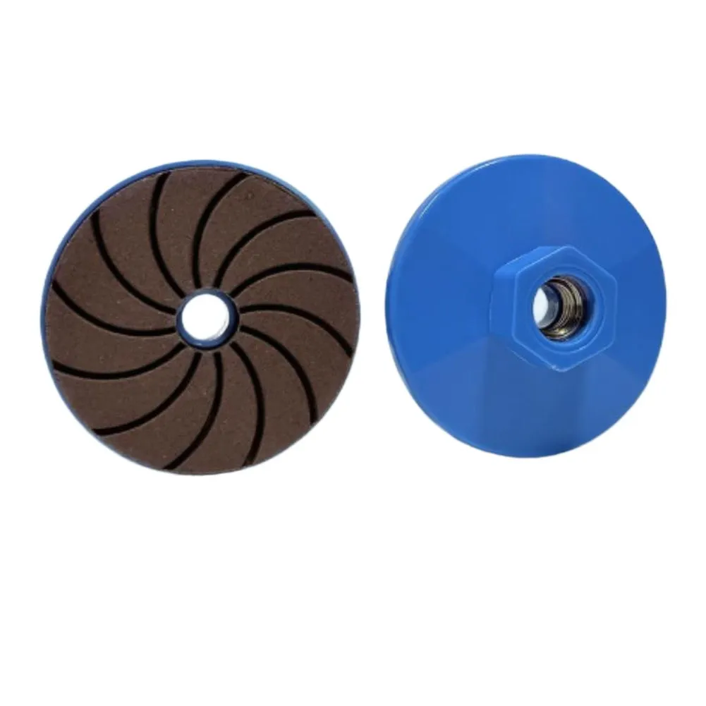 3 Inch Integrated Grinding Disc Polishing Pad For Sanding Marble Granite Concrete Metal Polishing Angle Grinder Dry Buff Disc