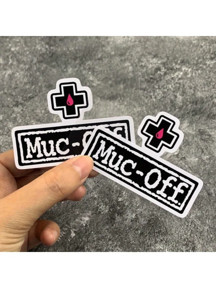 AliExpress "Muc Off Style Waterproof Bike Sticker Scratch Resistant Decal for MTB Road Bicycle Frame Sunproof Mixed Color"