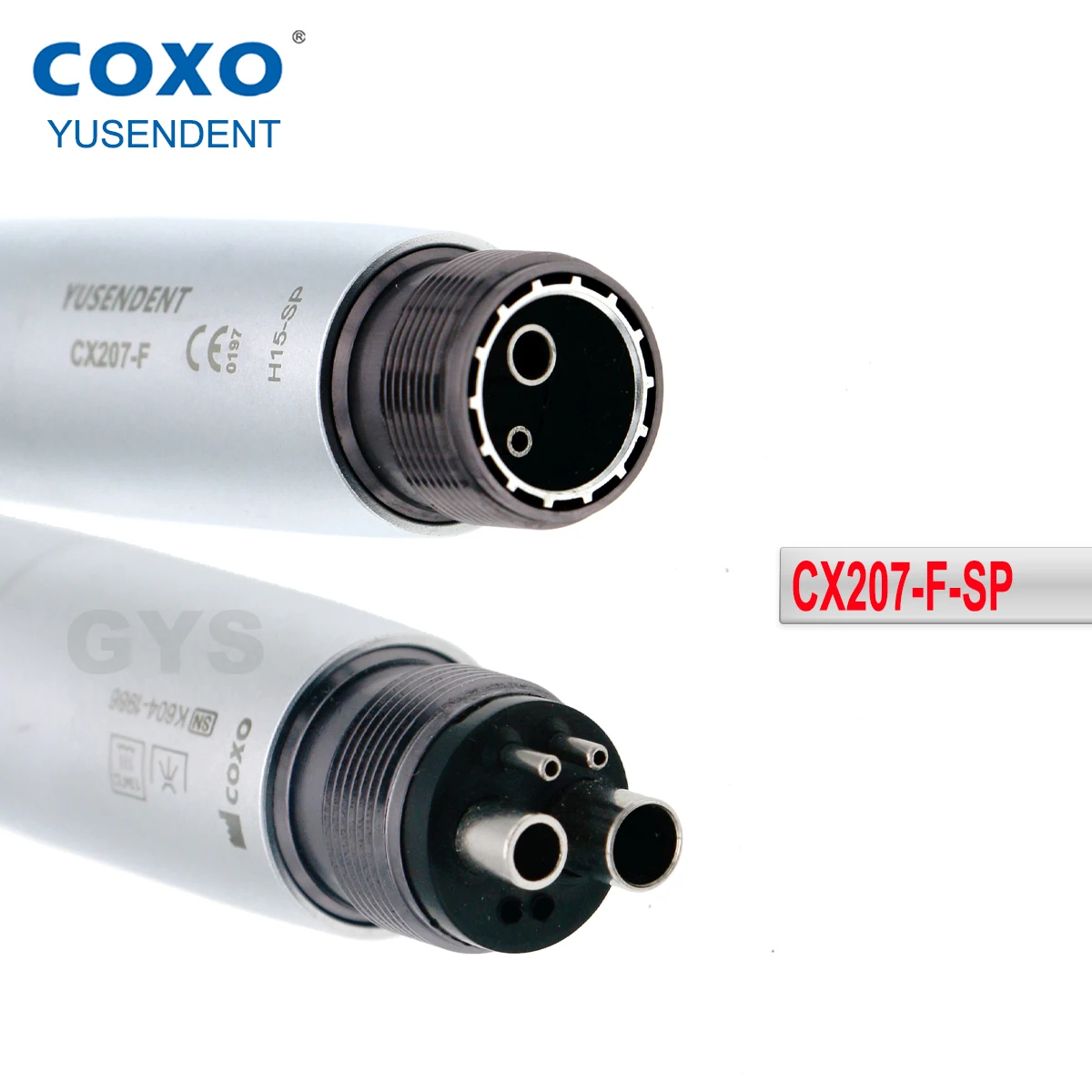 COXO szybka prostnica CX207 z 2/4 otworami turbina dentystyczna rączki LED E Generator standardowy łącznik turbin powietrznych pasuje do NSK KAVO