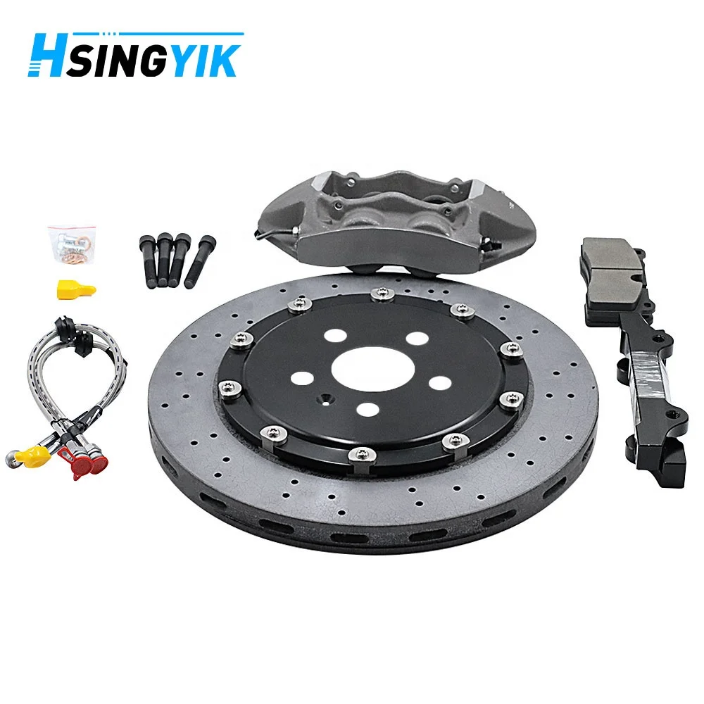 Modified Kit Rear Front Carbon Fiber Ceramic Brake Disc Rotor for Chevrolet Camaro Zl1 GT4 380MM