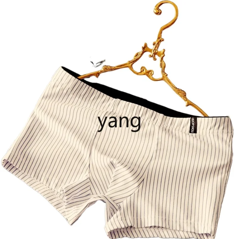 yjq-ropa-interior-de-algodon-puro-para-hombre-pantalones-cortos-deportivos-a-rayas-ropa-interior-de-hombre-de-cuatro-esquinas-de-esquina-plana