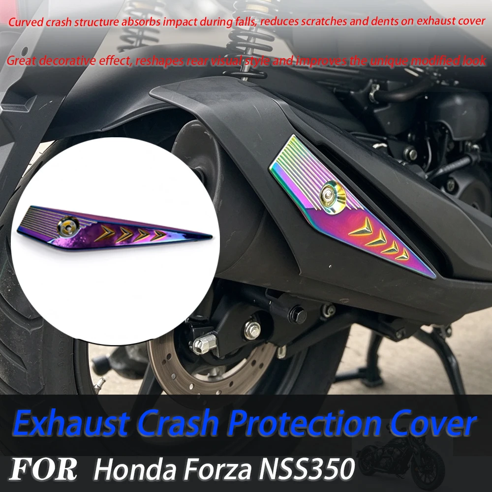 For Honda Forza NSS350 Exhaust Crash Protection Cover