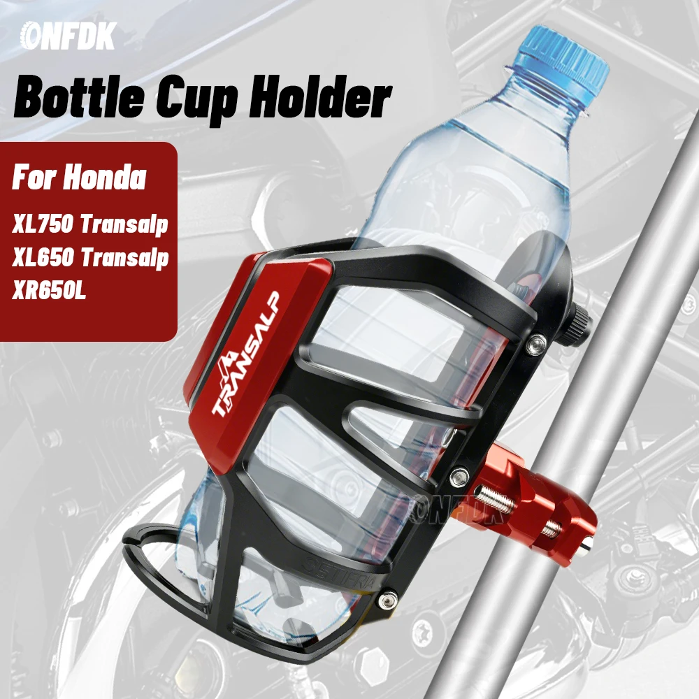 For Honda XL750 / XL650 / Transalp / XR650L Motorcycle drink bottle cup cage water cup holder water bottle rack accessories