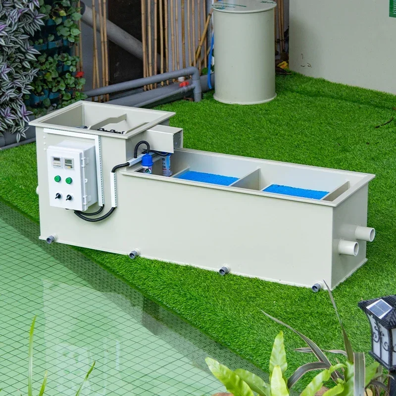 cross-borderHot salesAutomatic aquarium Koi pond filtration system External aquaculture Carp pond filter