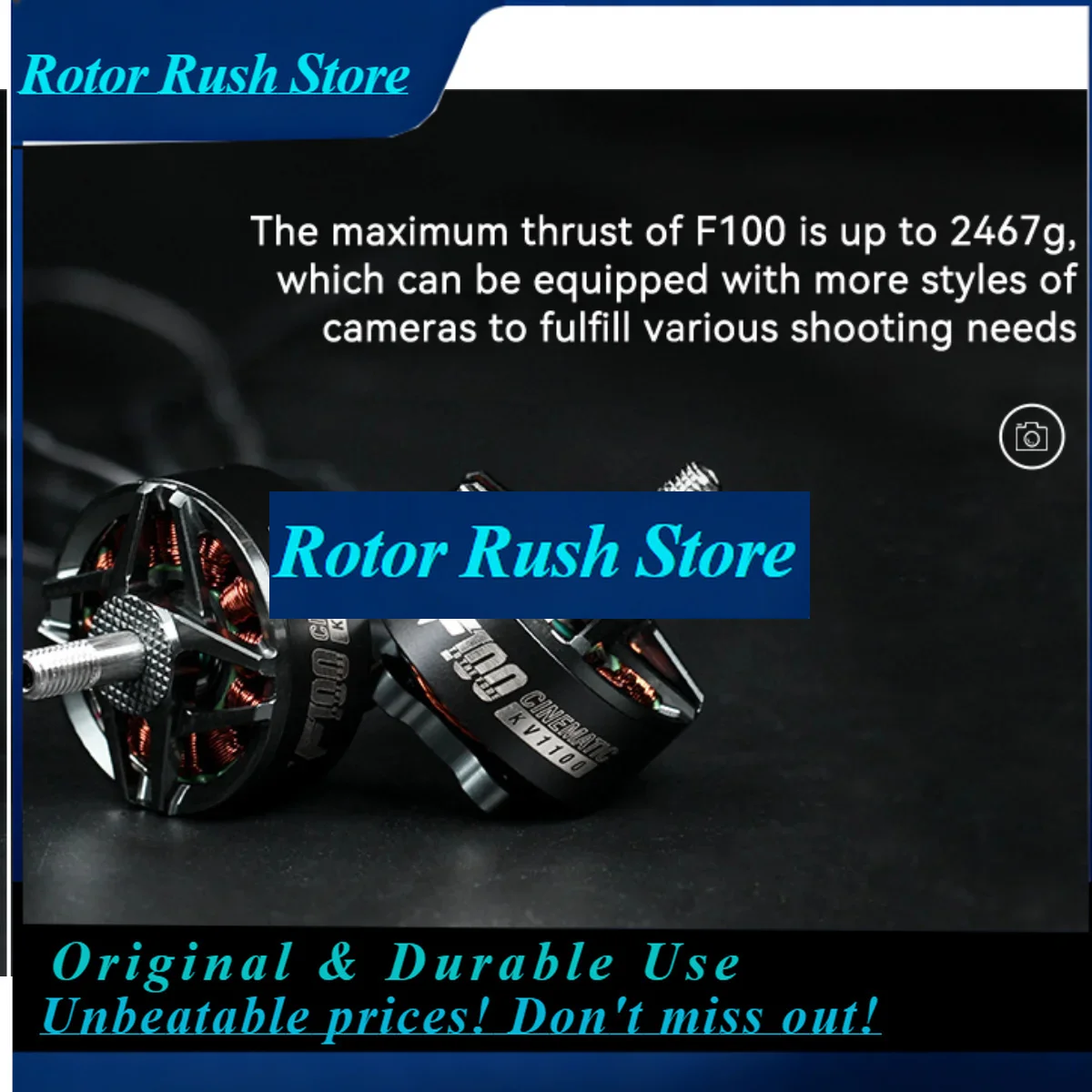RoRusT-MOTOR T-Hobby F100 2810 Fpv Racing Drone Motor 5-6S KV1100/KV1350 Brushless Motor For FPV Freestyle Version Drones DIY Pa