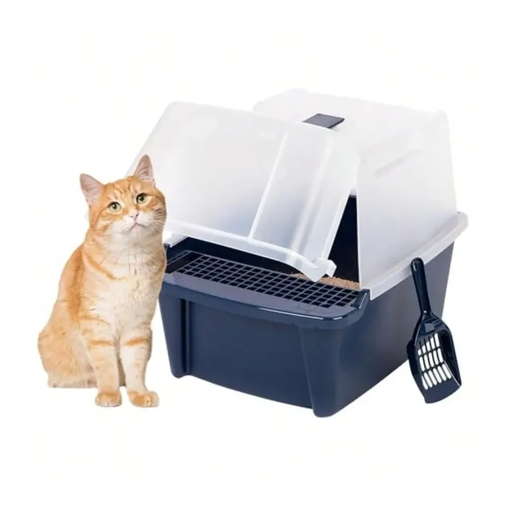 

Cat Litter Box Litter Box Cat AccessoriesUSA Cat Litter Box Litter Box Enclosure With Scoop And Front Door Flap Covered Kitty Li