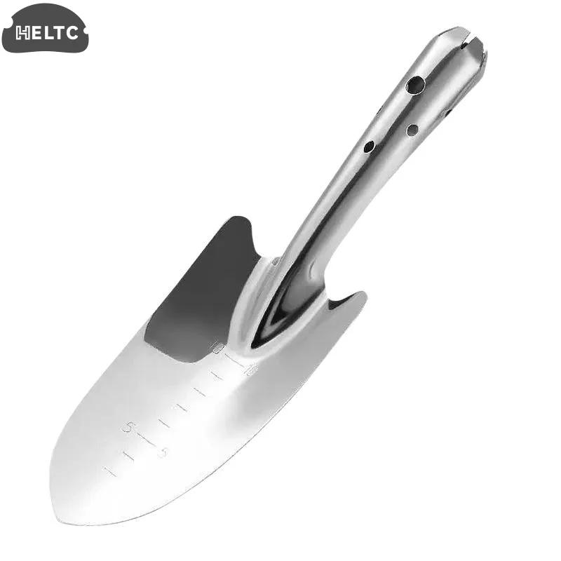 Stainless Steel Small Shovel Planting Flowers Garden Tools Pot Planting Gardening Digging Soil Flower Spade Gardening Tool
