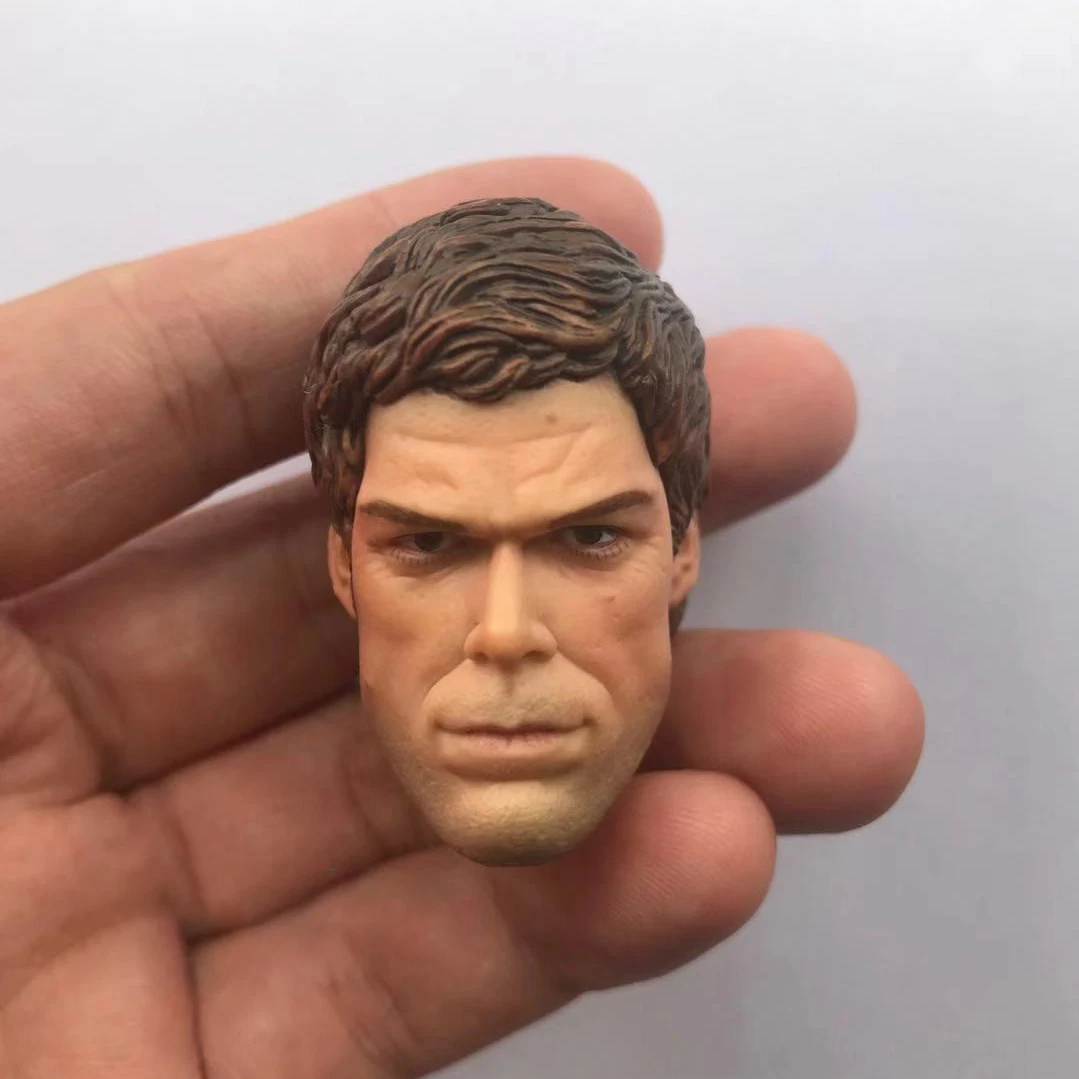 

1/6 Scale Michael C Hall Head Sculpt Carving Model Fit 12 Inch Male Soldier Action Figure Body Dolls