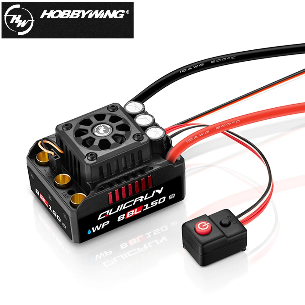 Hobbywing QuicRun WP 8 bl150 150A G2 3-6S wodoodporny bezszczotkowy ESC 4274SL 2000KV 3-6S/ 4268SL 2600KV 3-4S silniki do 1:8 samochodów RC