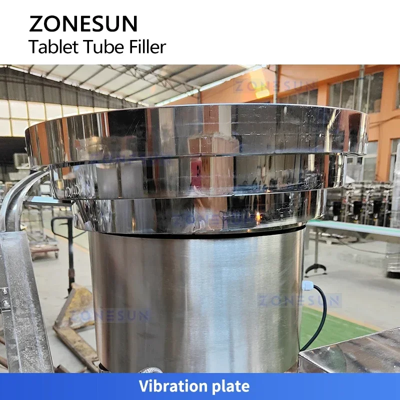 ZONESUN ZS-PFTM1 Effervescent Tablets Packing Machine Filling and Capping Machine