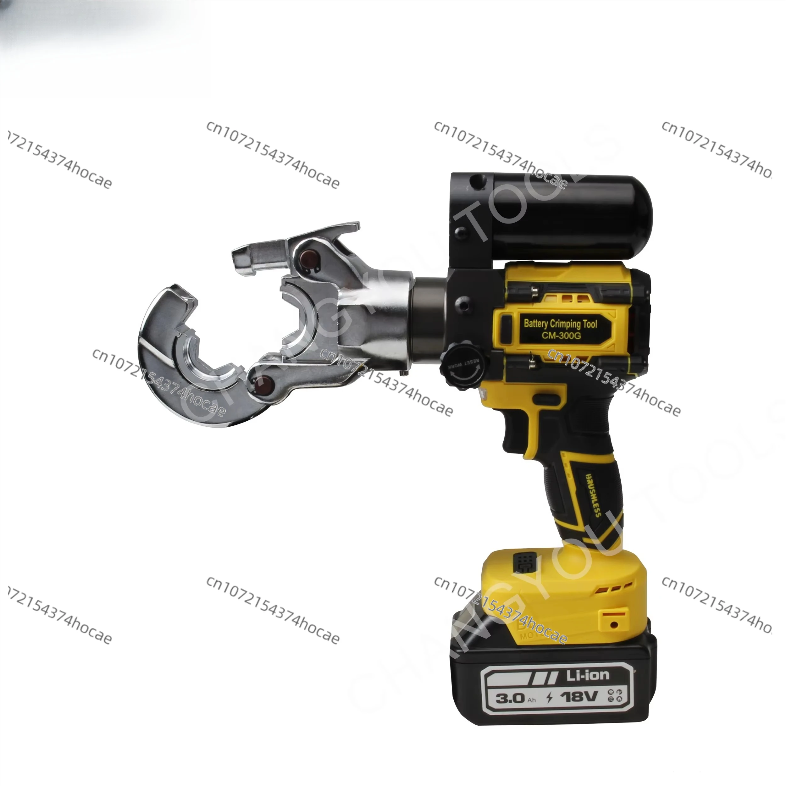 

Cable patch CM-300G Electric crimping tool Battery crimper Hydraulic crimping tool with 2 batteries