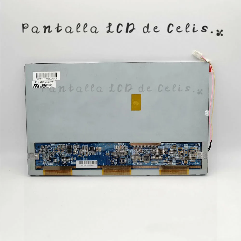 10.2-inch a-Si TFT LCD screen resolution 1024*600, suitable for CLAA102NA01CW CPT