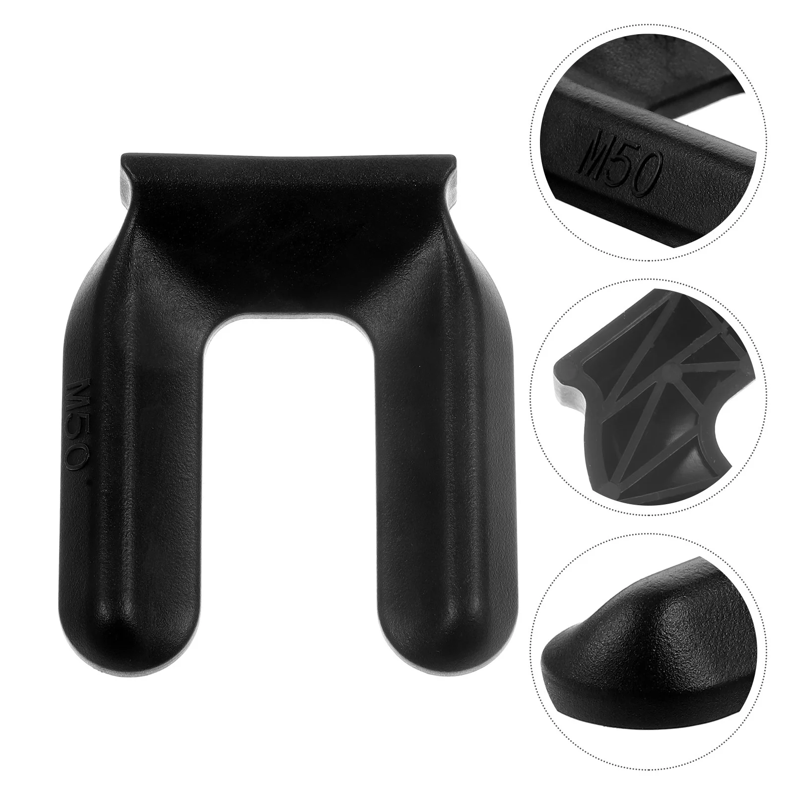 

4Pcs Clamping Slot Fixator Chair Caster Stopper Non-Slip Furniture Leg Caps Wear-Resistant Floor Protectors for Chairs Tables