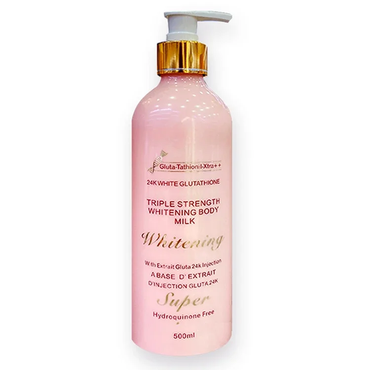 500ml 24 K Gold Glutathione Body Lotion Moisturizing Brightening Firming body cream body whitening cream