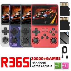 R36S Retro Handheld Game Console 3.5 inch 20000+ Games Preinstalled Emulator Linux System Open Source Portable Games Consoles