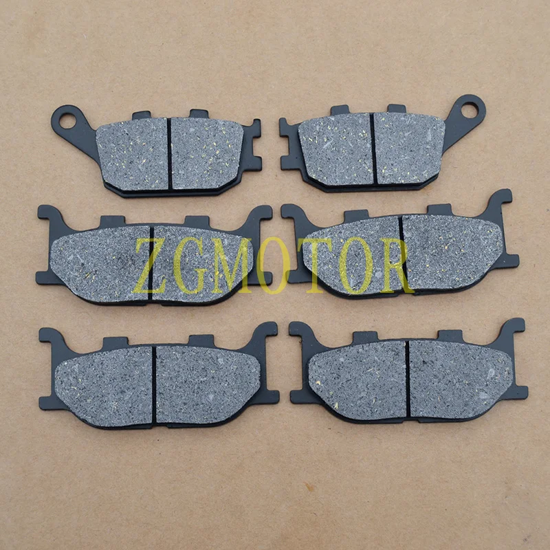 Motorcycle Front Rear Brake Pads Fit For YAMAHA FZ6N FZ6S FZ6 Fazer XJ-6 600 ABS 2009 2004 2005 2006 2007 2008 04 05 06 07