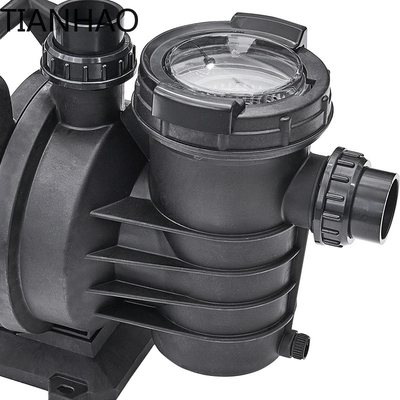 Small swimming pool filter pump, household 220V large flow pumping self-priming pump