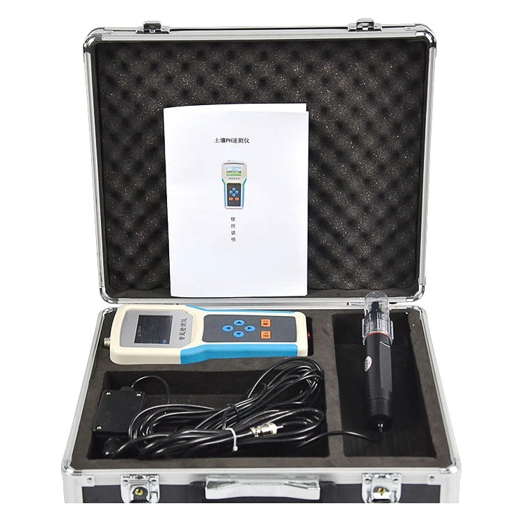 High-precision soil PH detector with LCD display for gardening plants