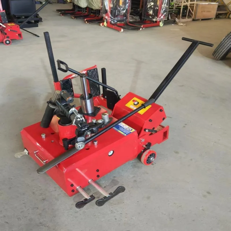 Portable Truck Electric Tire Changer Automatic Remote Control Truck Bus Vacuum Tire Picking Machine