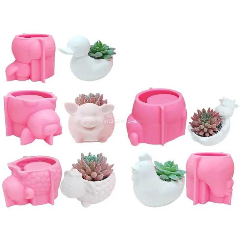 

Dropship Animal Shaped Silicone Molds for Candle Holder,