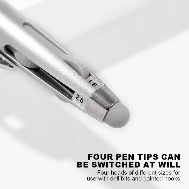 ปากกาแต่งแต้มแบบกดมัลติฟังก์ชั่น 5-in-1 Nail Art Dotting ปากกา พร้อมหัวเปลี่ยนได้ 4 หัว (มีหลายขนาด)