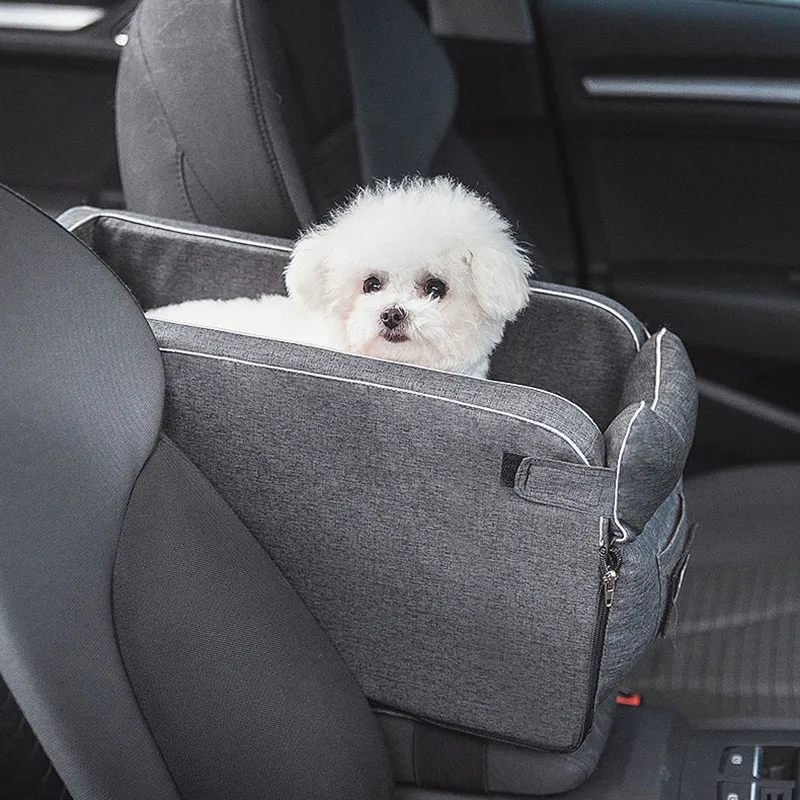 Cat Dog Bed Travel Central Control Car Safety Pet Portable Seat Transport Small Dog Chihuahua Teddy Carrier Protector