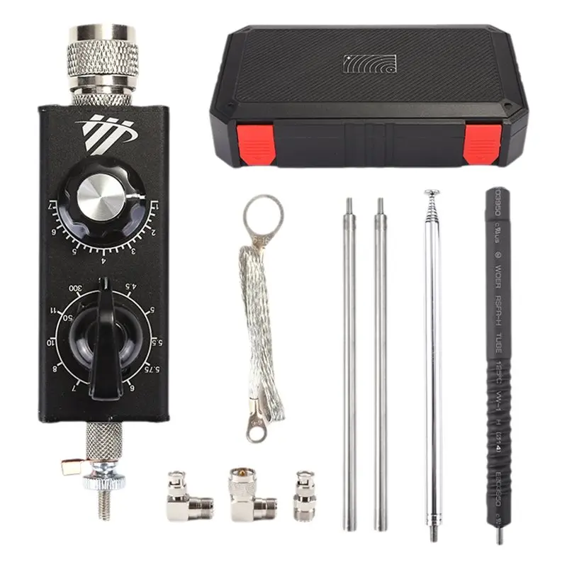 Mini-ANT 30W هوائي الموجات القصيرة المضبوط كامل النطاق 1.8Mhz-30Mhz QRP مع مجموعة هوائي 4X لراديو الهواة-A86G #1