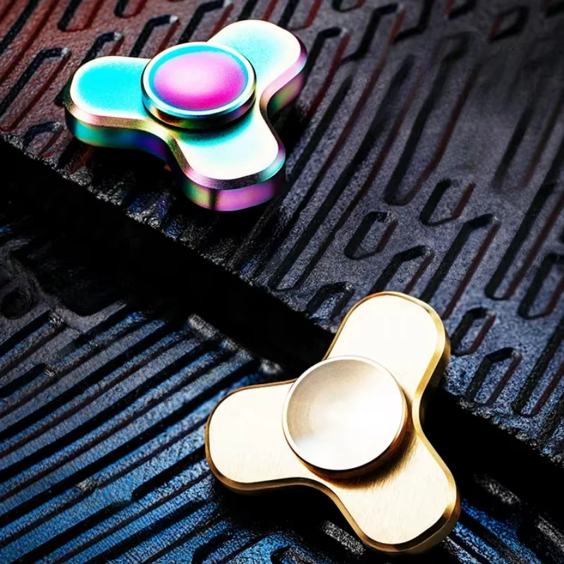1 قطعة صغيرة تململ سبينر سبيكة EDC الغزل العلوي الإجهاد المخلص مكافحة الإجهاد لعبة الجيروسكوب للأطفال مع ADHD #2