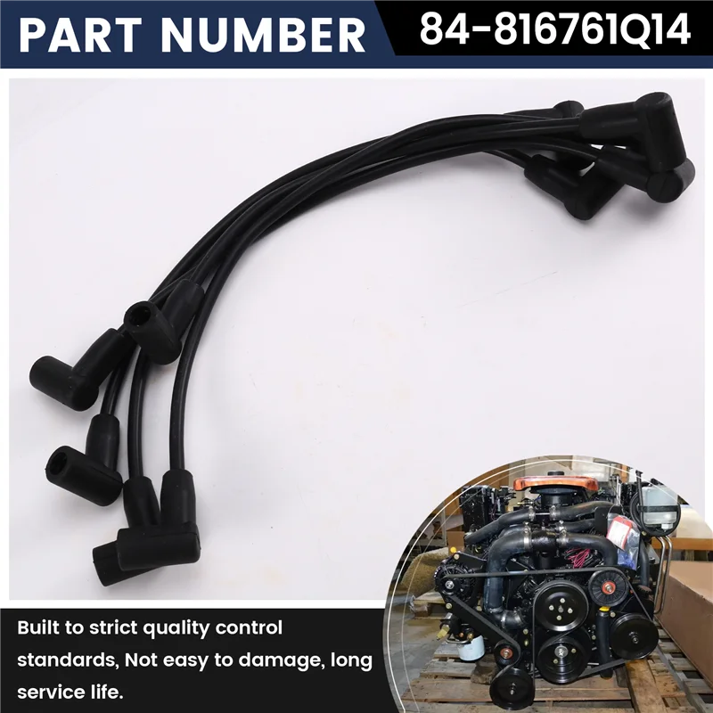 

AB16-Набор проводов для свечей зажигания, распределитель зажигания 84-816761Q14 816761Q14 для проводов Mercruiser 93056 3.0L 3,0