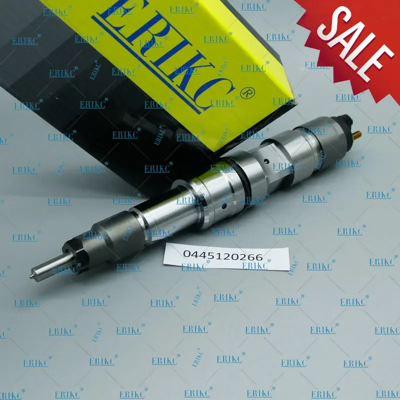 ERIKC 0 445 120 266 Injector CRIN CR/IPL30/ZIRIS20S Injector 0445120266 (0445 120 266) Weichai: 612640090001 and 612630090012