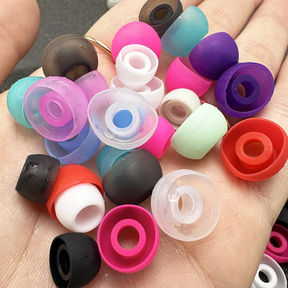 Rain Silicone In-Ear Earphone Covers For Earphone Caps Ear Pads Cushion Earbud Tips Earbuds Eartips Earplug 50pcs/25pairs