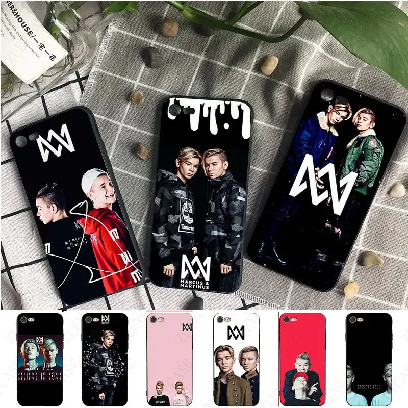 Marcus & Martinus funda phone cover for iPhone 15Pro 16pro 13PRO max 7 8 XR 14plus 11pro 12pro max 13mini SE 2020 case coque