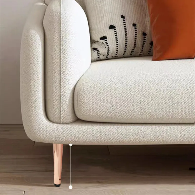 1Pcs Luxury Rose Gold Legs Furniture Metal Sofa TV Cabinet Feet Bathroom Cabinet Bed Support Legs Coffee Table Replacement Legs