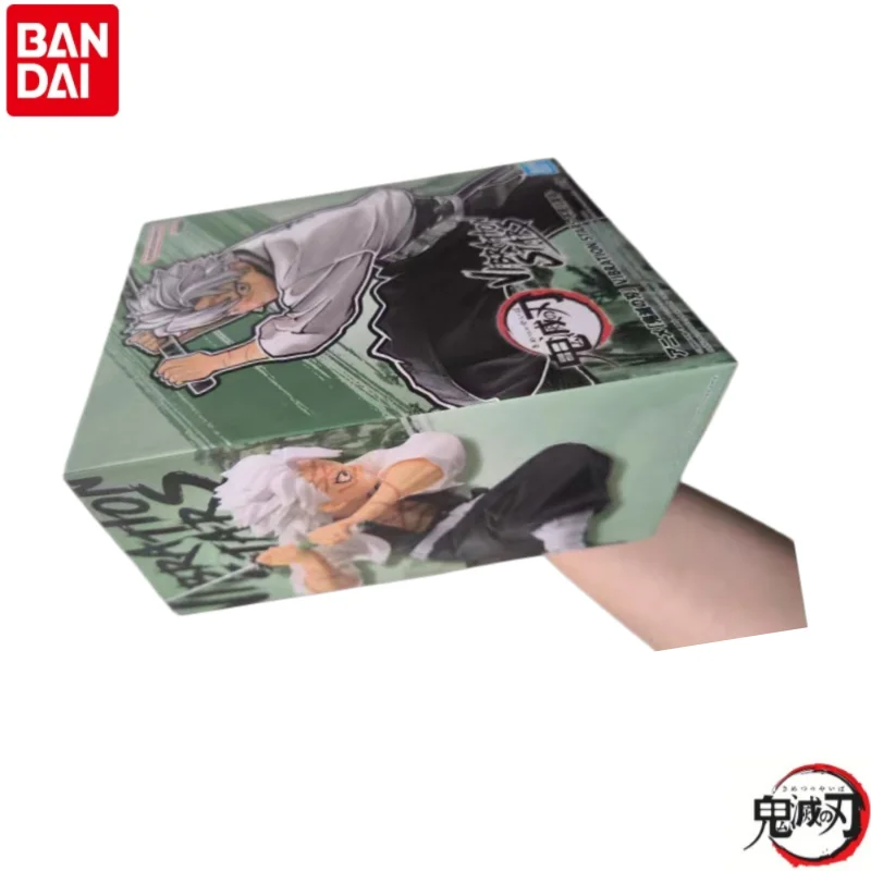 

In Stock Original Bandai Banpresto Demon Slayer Shinazugawa Sanemi Figurine Model Ornaments Statue Holiday Gifts Anime Toys