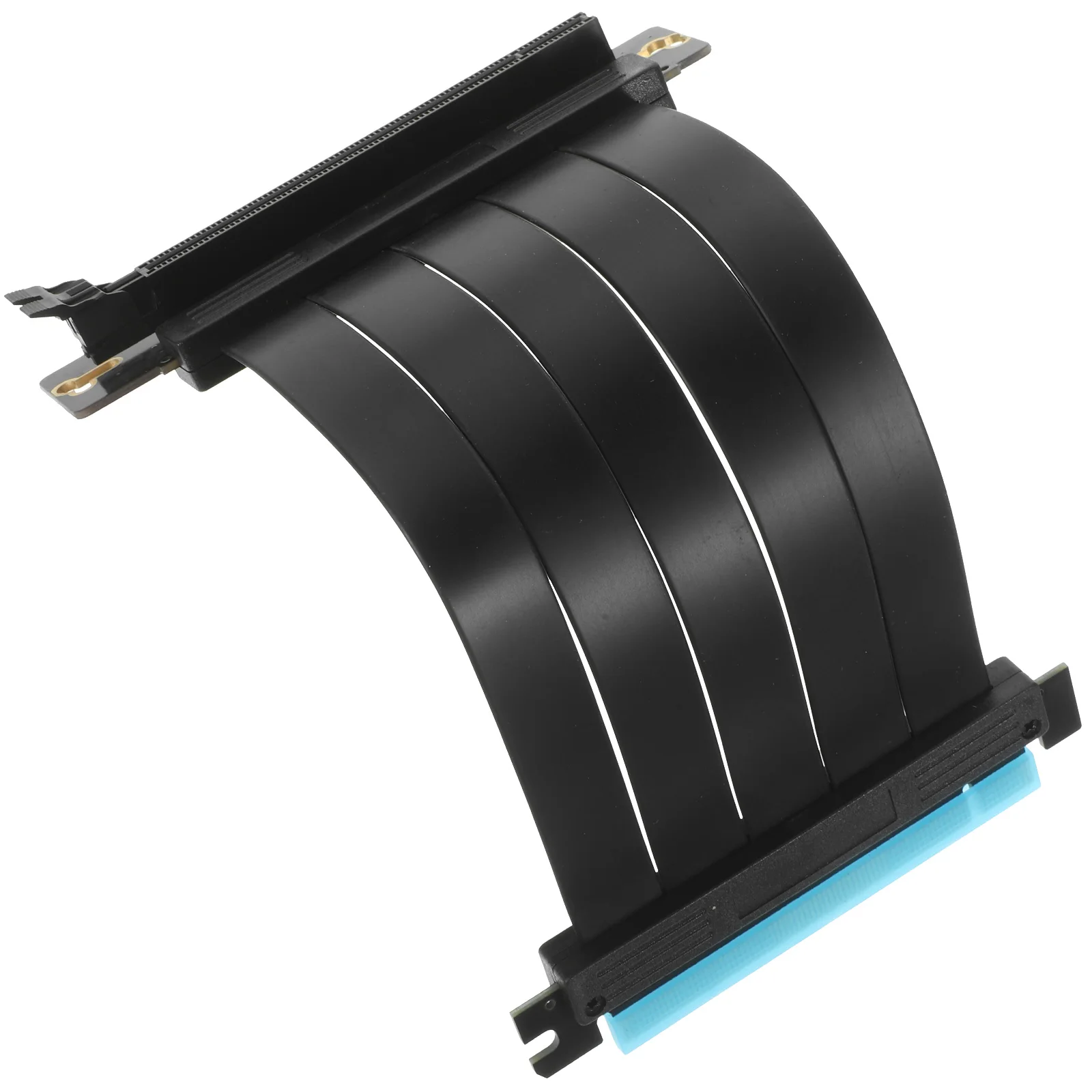 

16X Riser Cable 20Cm Gpu Extension Cable Pci-E 3.0 Express Ribbon High Speed Computer Part Compatible Graphic Cards Durable 3U