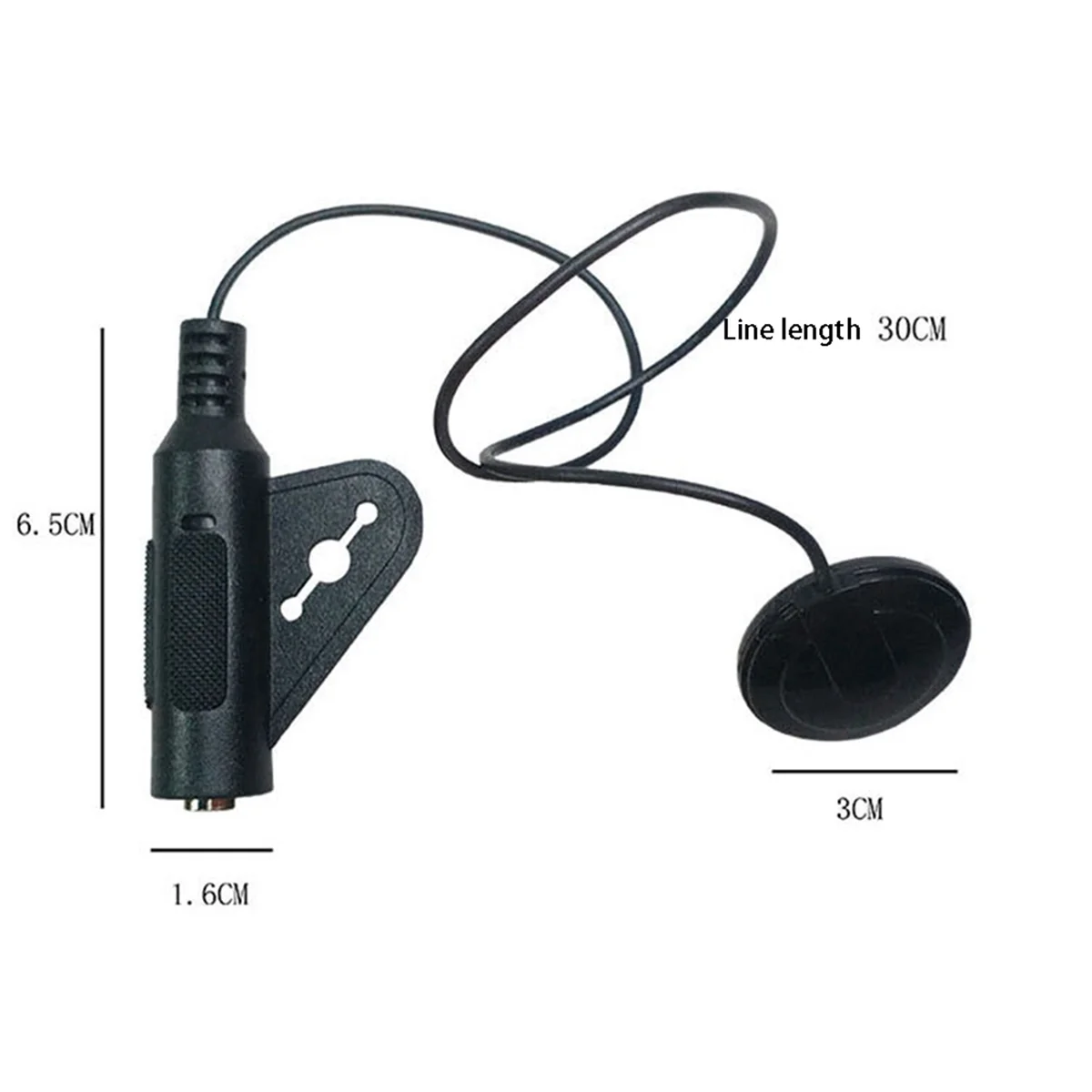 A71P 4X لاقط الجيتار الصوتي بيزو لاقط الاتصال للجيتار القيثارة الكمان ، المندولين ، البانجو ، كاليمبا ، القيثارة #4