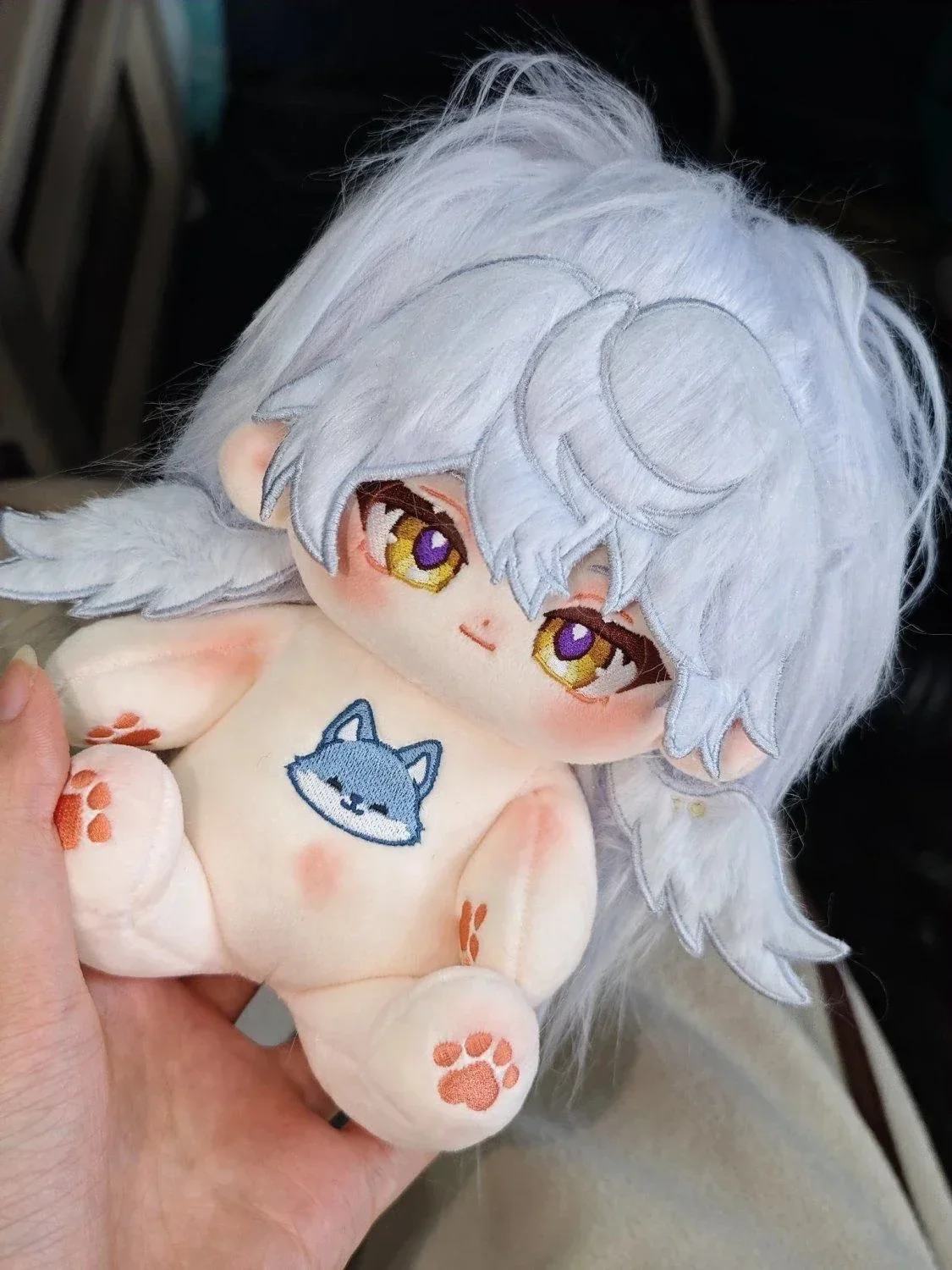 

Anime Honkai: Star Rail Sunday Cosplay Cartoon Fuzzy Cotton Maumet Fluffy 20cm Doll Puppet Dolls Naked Baby Plaything Xmas Gift