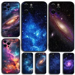 Space For Galaxy Universe Phone Case For Apple iPhone 15,14,13,12,11,Pro,X,XS,Max,XR,Plus,Mini Soft Black Cover