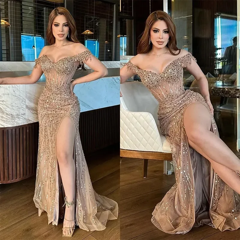

JDY длинное вечернее платье на заказ для особых случаев Vestidos De Fiesta, роскошное бальное платье, свадебное платье