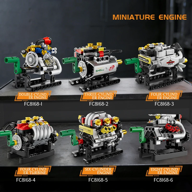 Mini Motor de Bloques de Const - Building Block Mini reseña y precio