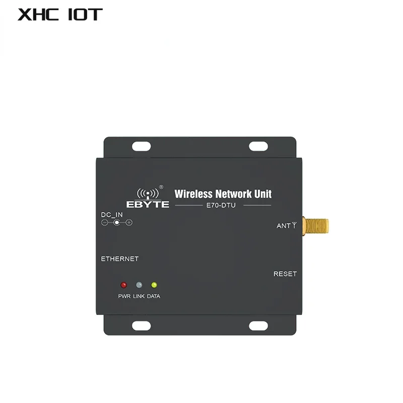 Ethernet Star Ad-Hoc Network Wireless DataTransceiver RJ45 433MHz 30dBm 1W 6.5km Long Range  IoT PLC E70-DTU(433NW30-ETH) XHCIOT