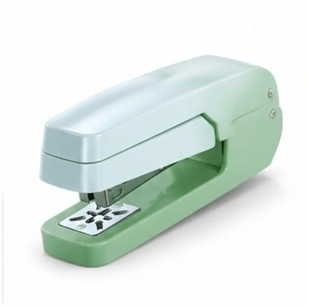 1Set 360 Degree Rotating Desktop Stapler Manual Office School Stapler for Paper Booklets Fits 24 6 26 6 Staples Includes Staples