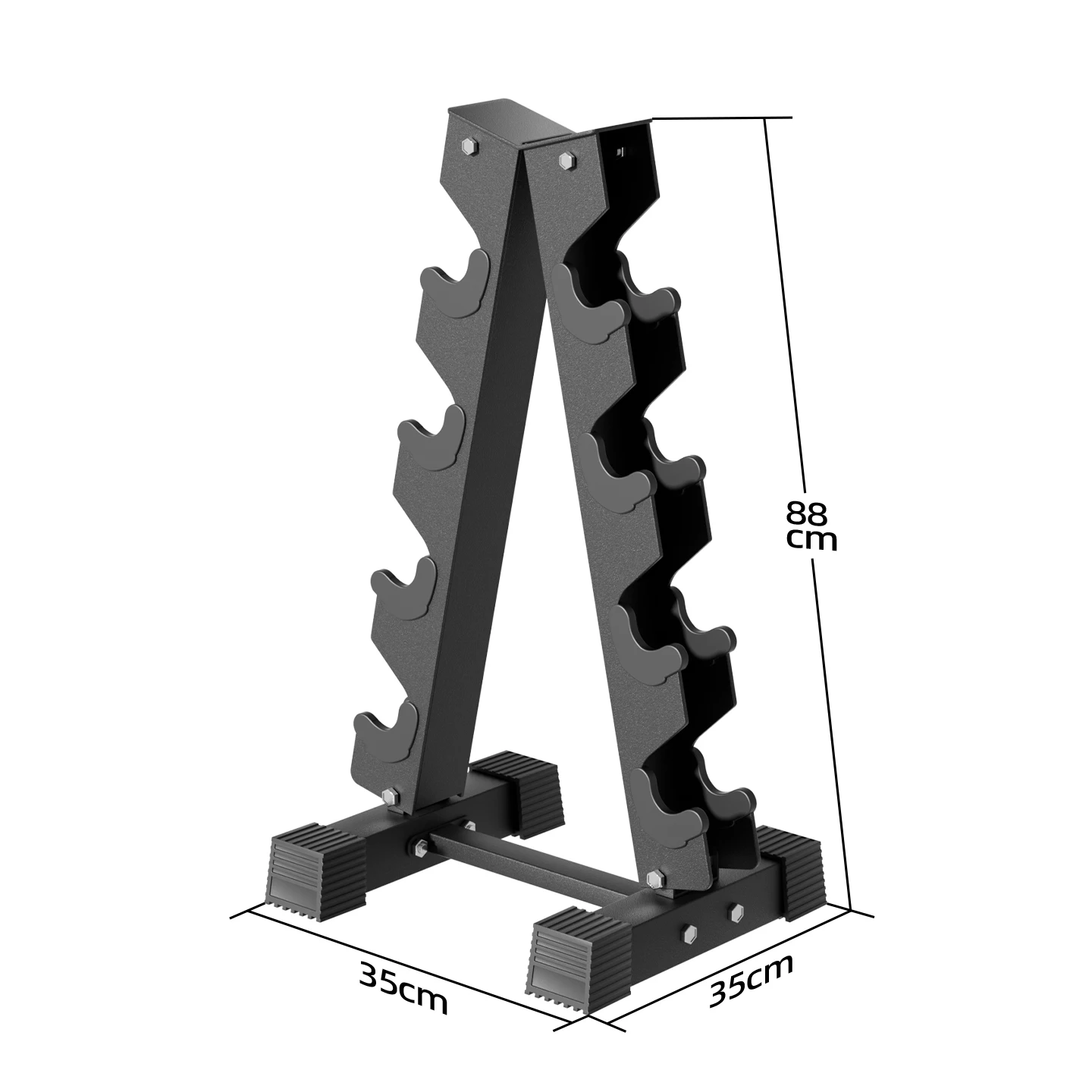 2026 3/6 /10/12/15pair Dumbbell Rack Stand, Heavy Duty Steel Hex Dumbbell Storage Weight Holder Rack for Home Gym Commercial Fit