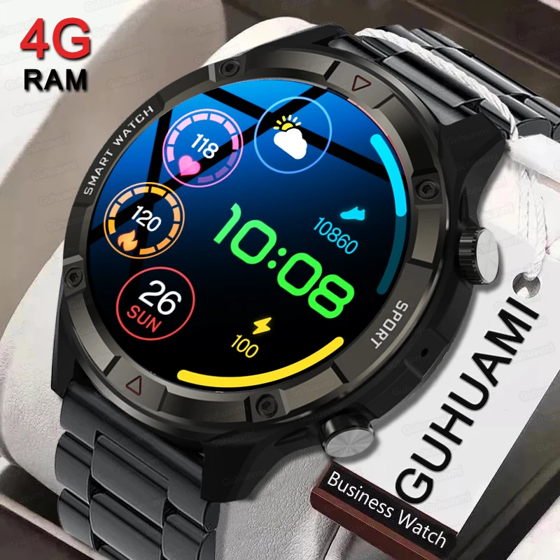 KAVSUMI Smart Watch 454*454 HD Always Display The Time Bluetooth Call Sport Smart Watch Local Music Smartwatch For iOS Android